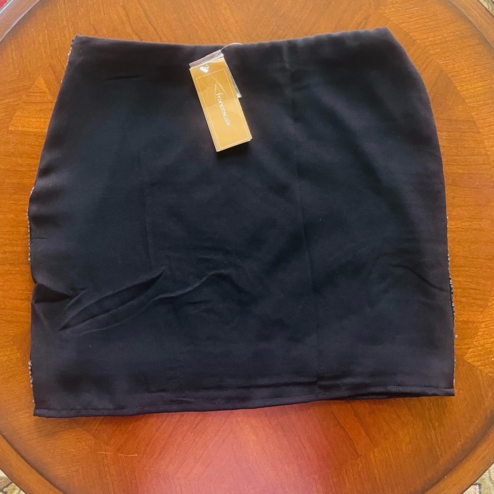 Francesca’s Beaded Mini Skirt - Picture 2 of 4